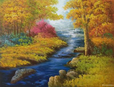 黄联合日记-油画，黄联合油画作品。【图5】