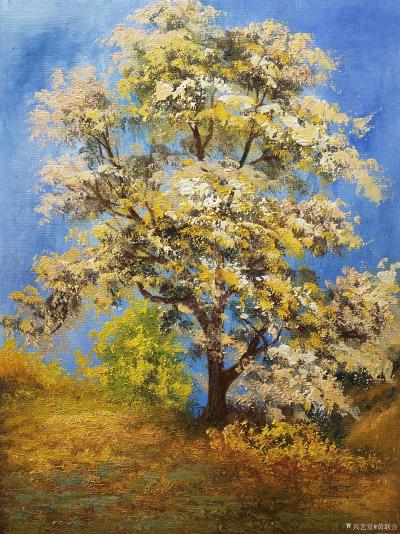 黄联合日记-油画，黄联合油画作品。【图6】