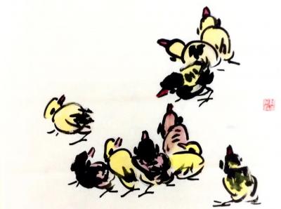 龚光万日记-画者，神韵为上。否则，日涂夜抹，也定难成器。善写意者专言其神，工写生者只重其形。【图5】