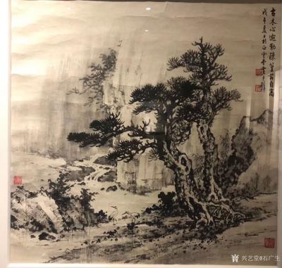 石广生收藏-广佛春浪音乐节开演前，抽空到对面佛山图书馆看看黄君璧画展。感觉他的小品远比大画精【图4】