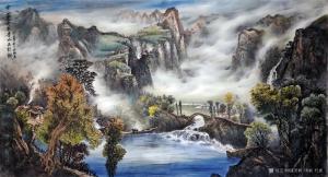 艺术品图片：艺术家康笑枫 国画 代理国画作品名称《康笑枫国画》议价