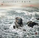 刘文生日志-《师海堂》主人北石山人刘文生笔中的大海，再好好研究研究力争成【图1】