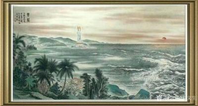 刘文生日记-《师海堂》主人北石山人刘文生笔中的大海，再好好研究研究力争成为学院派中国画海第一【图2】