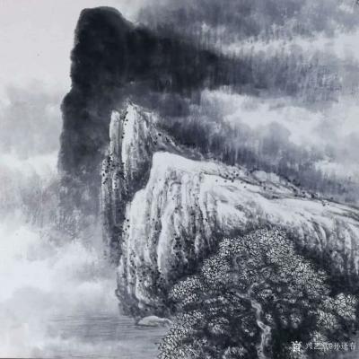 孙逢春日记-搜尽奇峰打草稿（燕山系列作品1-4），尺寸四尺斗方，请欣赏【图2】