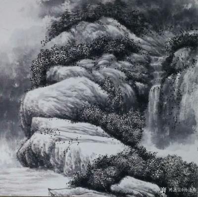 孙逢春日记-搜尽奇峰打草稿（燕山系列作品1-4），尺寸四尺斗方，请欣赏【图3】