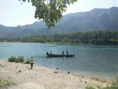陈刚日记-国画山水画写生作品：《茫茫云海鸟知秋》，《白云深处有人家》，徐州画家在浙江永嘉古【图1】