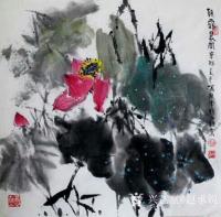 艺术家赵承锐日记:【赵承鋭的水墨世界】国画花鸟水墨画作品《朝露晨风》尺寸四尺斗【图0】