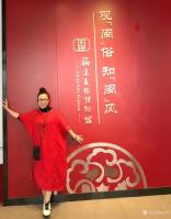 艺术家汪琼生活:在福州近距离欣赏世界吉尼斯纪录用寿山石雕刻的满汉全席！在福州【图0】