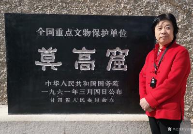 马培童收藏-10月在敦煌又一天 ，感悟到敦煌，历经沧桑，几度盛衰，步覆蹒跚地走过了近五千年漫【图1】