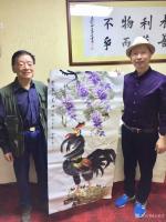 艺术家王世军收藏:2018年10月11日应邀参加新老朋友小聚，在一起书画交流，【图0】