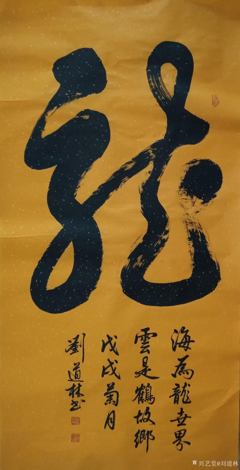 刘道林书法作品《龙》【图0】