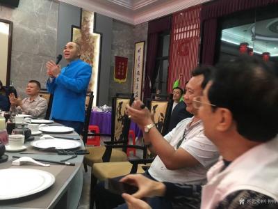 叶仲桥生活-10月17日以云浮观赏石协会监事长的身份在中云石海集团宴会大厅接待来自全国各地的【图2】