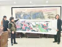 艺术家叶仲桥生活:国画《玉堂富贵》被张万年夫人收藏。
今天（10月26日）上【图4】