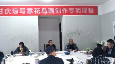 甘庆琼生活-清华大学美术学院中国书画名家专项课题高级研修班*甘庆琼工作室2018届(1)班第【图2】