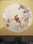 徐如茂日志-国画写意花鸟斗方作品《金玉满堂》，《梅花牡丹争艳》，《枇杷熟【图1】