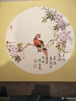 艺术家徐如茂日记:国画写意花鸟斗方作品《金玉满堂》，《梅花牡丹争艳》，《枇杷熟【图0】