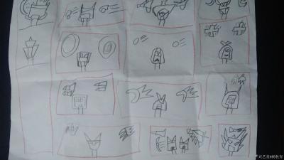 杨牧青日记-第一张图分十四个块，它要表达的内容简直是太丰富了，把科技文明、游戏文明、自然文明【图1】