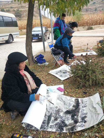 陈秀梅生活-宁夏画院在甘肃省美术馆举办（中国梦一宁夏情书画作品巡展）非常成功！谢谢朋友的支持【图6】