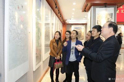 安士胜收藏-西青区首期群众书画骨干创研班年度汇报展于11月1日上午在西青文化中心展览馆开幕，【图4】