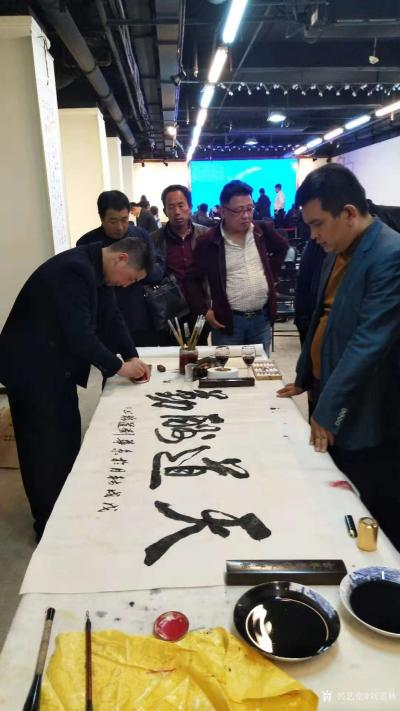 刘道林生活-刘老师与北京国际中宝泓笔会现在【图5】