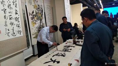 刘道林生活-刘老师与北京国际中宝泓笔会现在【图6】