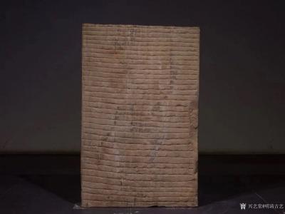 明清古艺收藏-艺术品青石彩绘《魁星点斗》，尺寸：高77cm宽50cm厚13
cm，器型罕见、【图5】