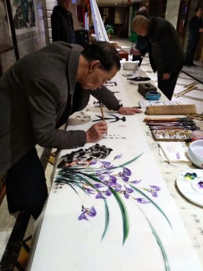 周居安收藏-11月4日甘肃书画院、中国观网一带一路书画院二分院在市中心的中海国际御品轩  以【图2】