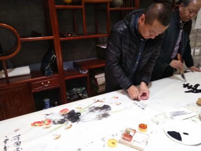 周居安收藏-11月4日甘肃书画院、中国观网一带一路书画院二分院在市中心的中海国际御品轩  以【图4】