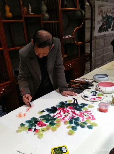 周居安收藏-11月4日甘肃书画院、中国观网一带一路书画院二分院在市中心的中海国际御品轩  以【图5】