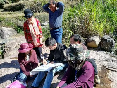 徐家康日记-《江西横峰写生记》横峰～新篁真是好山好水，植物形态丰富，有千年板栗，有千年雌雄红【图8】