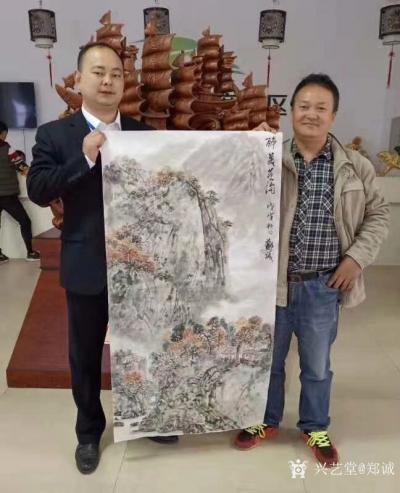 郑诚日记-《金安盐丝古道采风写生随记》；被邀请参加金秋时节汉宾红叶节采风写生进行中……金安【图4】