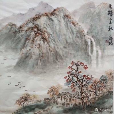 郑诚日记-《金安盐丝古道采风写生随记》；被邀请参加金秋时节汉宾红叶节采风写生进行中……金安【图6】