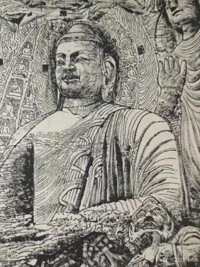 马培童日记-《突破焦墨画笔墨表现，质、刻、力、 重、厚》马培童焦墨画感悟之（51）：焦墨画对【图1】