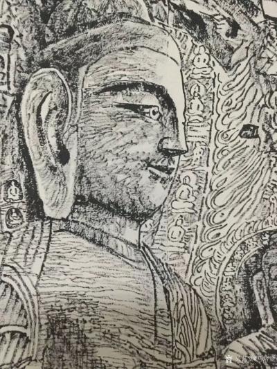 马培童日记-《突破焦墨画笔墨表现，质、刻、力、 重、厚》马培童焦墨画感悟之（51）：焦墨画对【图2】