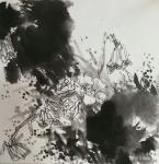 孙逢春日志-国画花鸟荷花《小荷才露尖尖角一一留得枯荷听雨声（写意花鸟荷塘【图2】