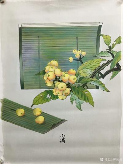 周海波日记-纯手绘油画风景《24节气》系列作品，尺寸大小50x70cm，整套一共24幅作品，【图6】