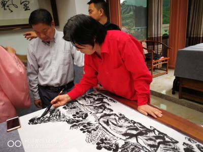 马培童收藏-武夷山建阳电视台昨晚新闻播放，香港美术家协会写生采风。解说词，口播；11月13日【图1】