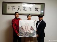 艺术家尚建国日记:千里友朋佛缘牵，游了洪江古商城，尝了苗族土家菜，拜过韶山毛主【图2】