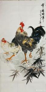 艺术品图片：艺术家卢士杰国画作品名称《常胜将军》价格1000.00 元