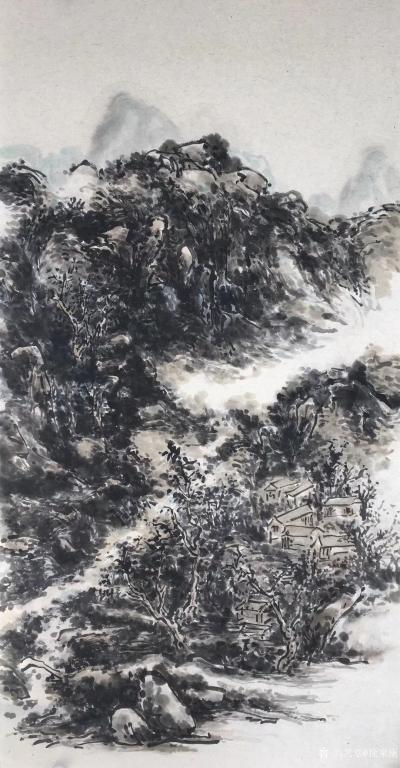 徐家康收藏-宾虹老人曰“浑厚华滋我民族……”，“浑厚华滋”特乃中国画有别于西洋画之处乎？近日【图1】