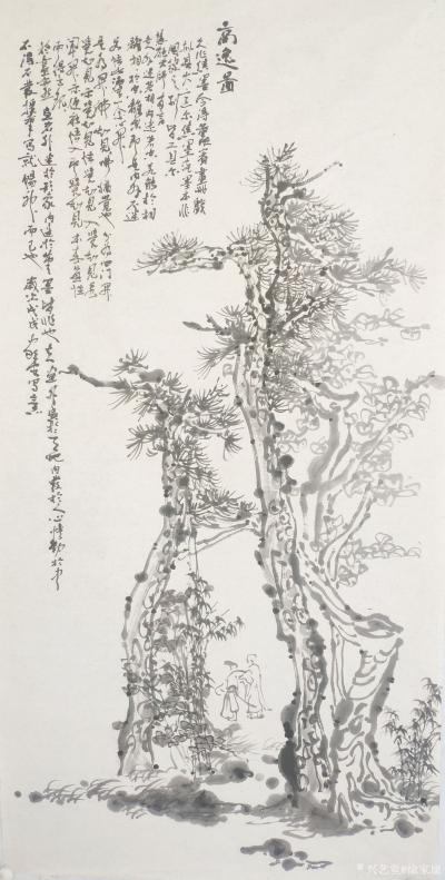 徐家康日记-久作焦墨，今戏作淡墨一幅，换个心情，或许与清茶有关……【图2】