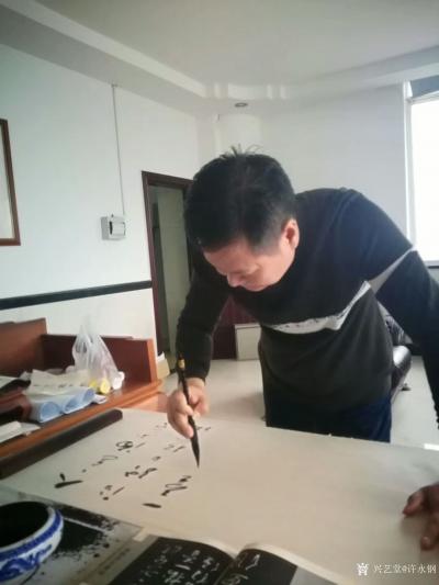 许永钢日记-草书书法作品欣赏，感悟分享：《怀素》。
很多人都号称学习怀素，仿佛弄的乱七八糟【图2】