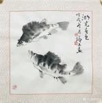 冯增木日志-国画鱼小品一组《东风万里》《四海同春》《祥和自如》《湖光春色【图5】