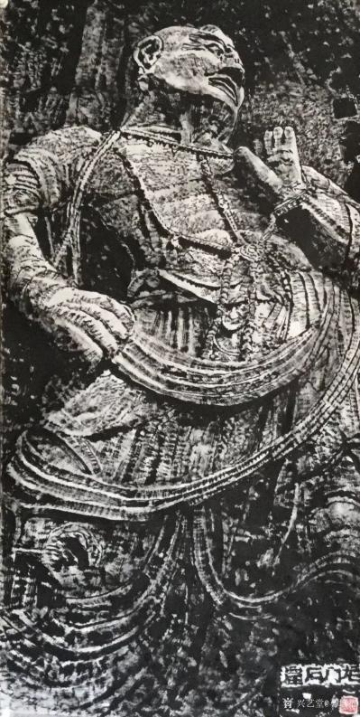 马培童日记-《焦墨画的写生创作》马培童焦墨画感悟笔记（55）：焦墨画的写生用笔，要有一种感觉【图1】