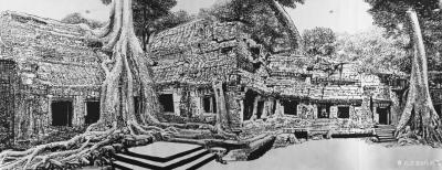 马培童日记-《焦墨，需要天赋和勤奋》马培童焦墨画感悟笔记（57）：真正想做一名焦墨画家，一定【图1】