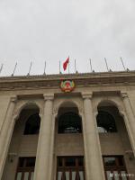 艺术家周鹏飞日记:应邀为全国政协会议大厅创作巨幅草书书法作品毛泽东诗词，今天装【图2】