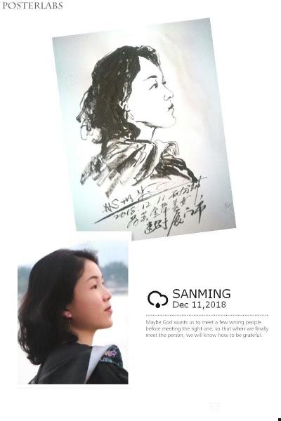 洪志标日记-人物肖像速写作品《任正非》，《大橙岛主》，《王婵》《苏金萍》，今日人物肖像速写作【图3】