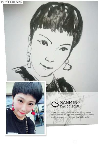 洪志标日记-人物肖像速写作品《任正非》，《大橙岛主》，《王婵》《苏金萍》，今日人物肖像速写作【图4】