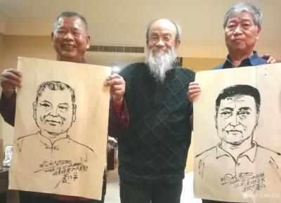 洪志标日记-人物肖像速写作品《任正非》，《大橙岛主》，《王婵》《苏金萍》，今日人物肖像速写作【图5】