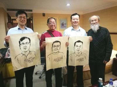 洪志标日记-人物肖像速写作品《任正非》，《大橙岛主》，《王婵》《苏金萍》，今日人物肖像速写作【图6】